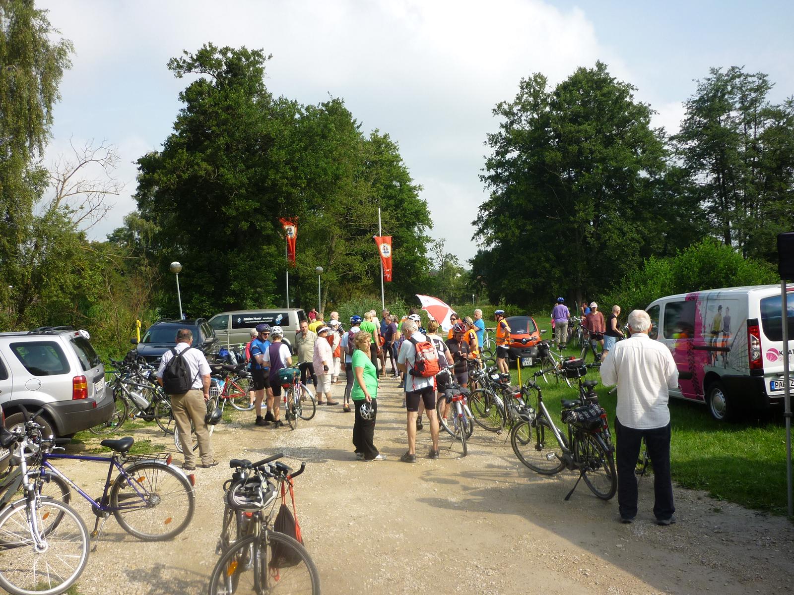 27. Juli 2014: Bezirksradwandertag in der Holledau