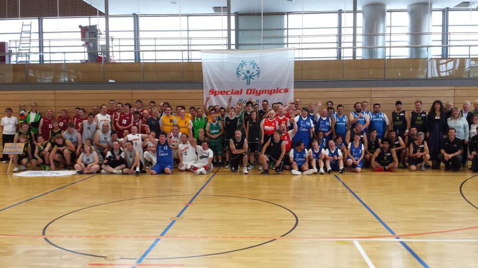 Rosenheimer Special Olympics Basketballturnier ein voller Erfolg