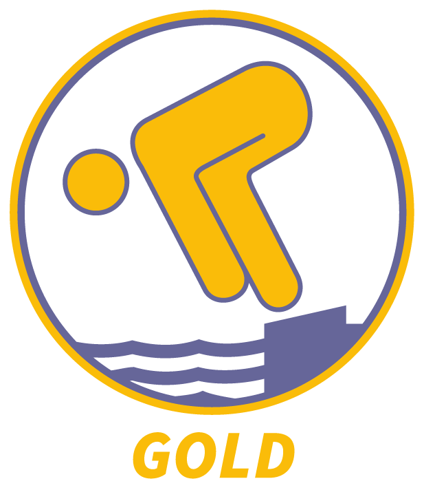 Deutsches Schwimmabzeichen Gold