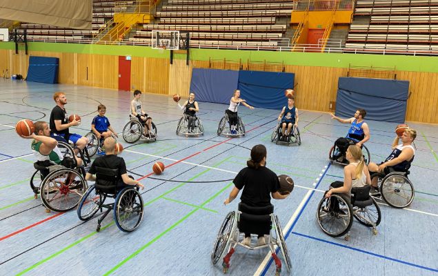 Leistungslehrgang Rollstuhlbasketball in Nürnberg am 09.08.2020