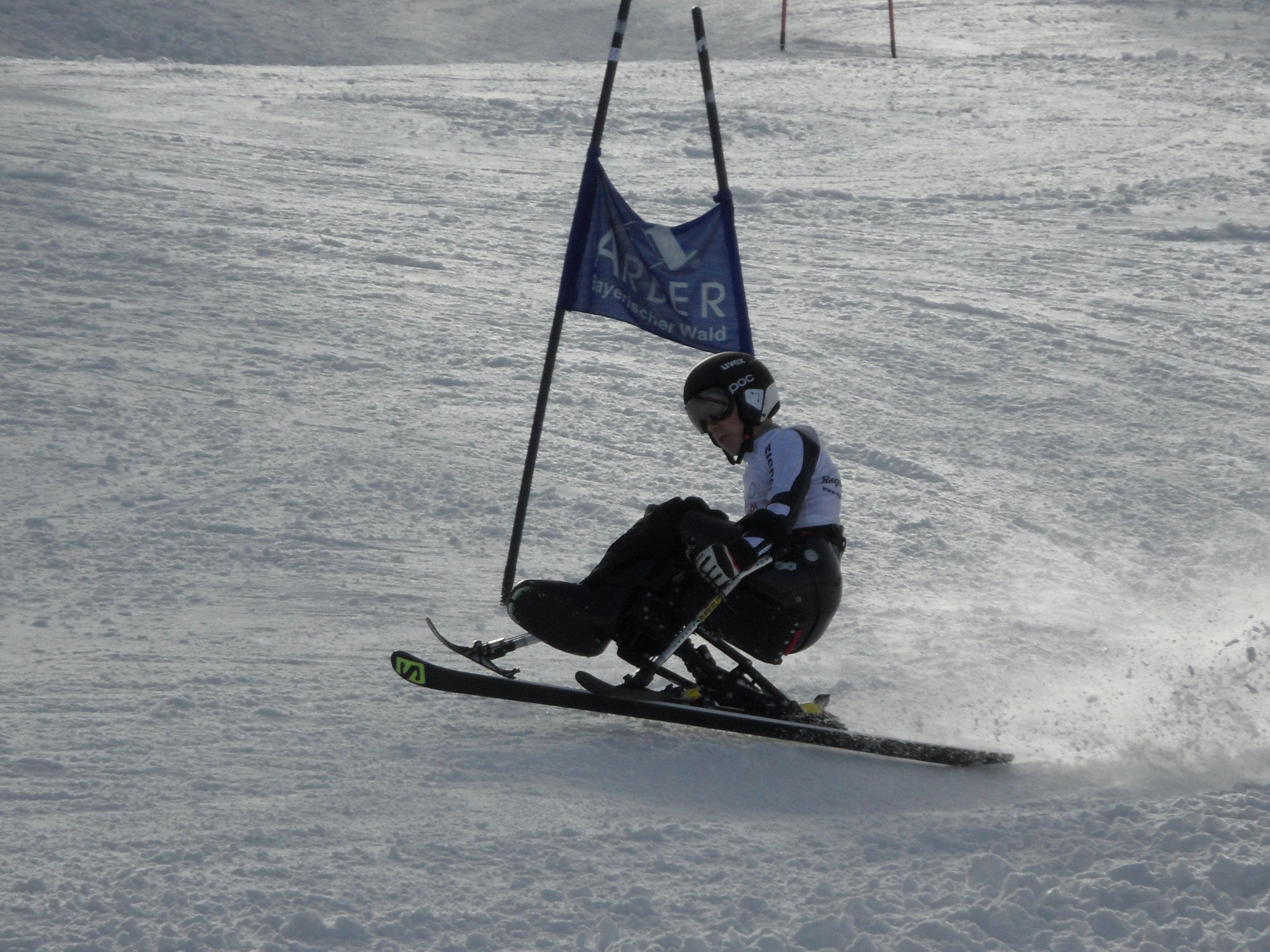 Leon Gensert aus dem Nachwuchsteam Para Ski Alpin sicherte sich am Ende Platz 4